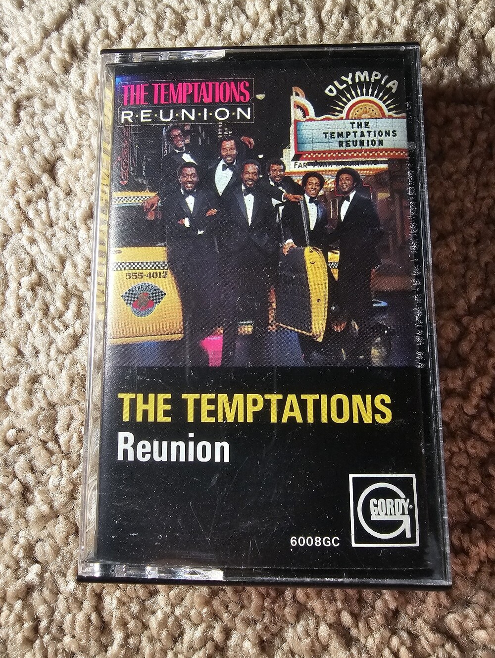 The Temptations- Reunion Cassette 1982 Rare 6008GC GORDY